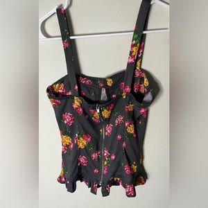 Beautiful floral corset